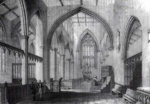 Interior of the Church in 1849